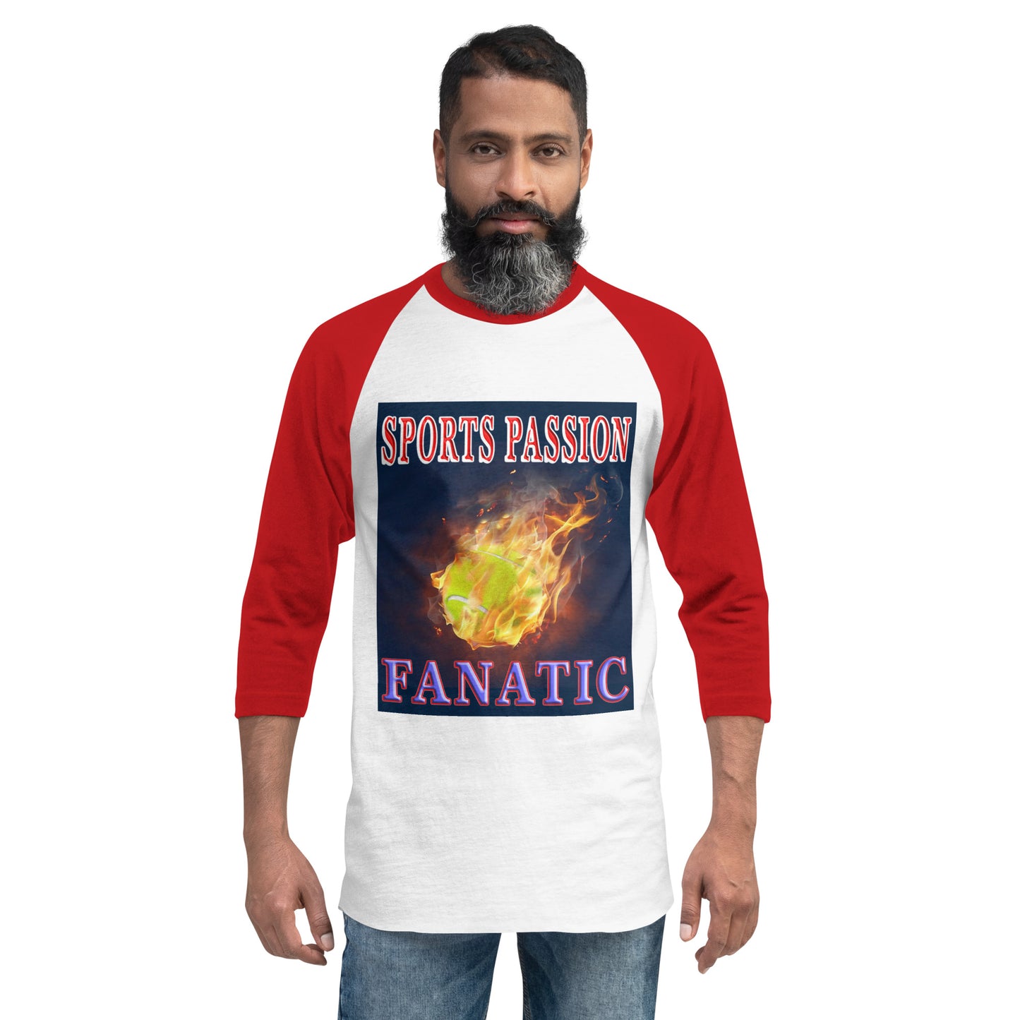 3/4 sleeve raglan shirt